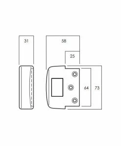 LOCKWOOD 001-3653 RETRO FIT STRIKE Locking Solutions
