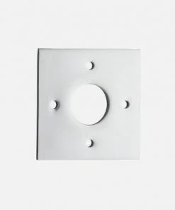 Tradco IVER ADAPTOR PLATE SQUARE ROSE Restoration Hardware