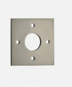 Tradco IVER ADAPTOR PLATE SQUARE ROSE Restoration Hardware