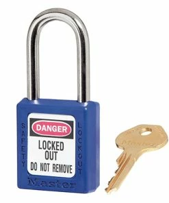 Master Lock MASTERLOCK 410 THERMOPLASTIC SAFETY PADLOCK (VARIOUS COLOURS)