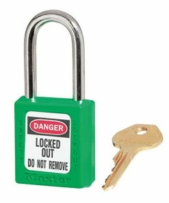 Master Lock MASTERLOCK 410 THERMOPLASTIC SAFETY PADLOCK (VARIOUS COLOURS)