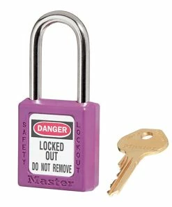 Master Lock MASTERLOCK 410 THERMOPLASTIC SAFETY PADLOCK (VARIOUS COLOURS)