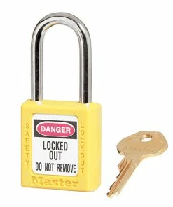 Master Lock MASTERLOCK 410 THERMOPLASTIC SAFETY PADLOCK (VARIOUS COLOURS)