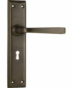TRADCO DOOR LEVER MENTON PAIR Handles & Hardware