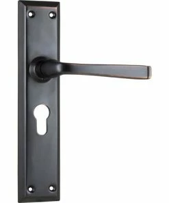TRADCO DOOR LEVER MENTON PAIR Handles & Hardware