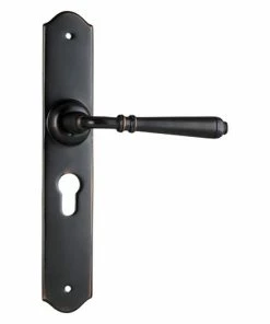 Handles & Hardware TRADCO REIMS LEVER ON LONG BACKPLATE