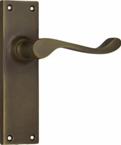 TRADCO VICTORIAN LEVER ON PLATE