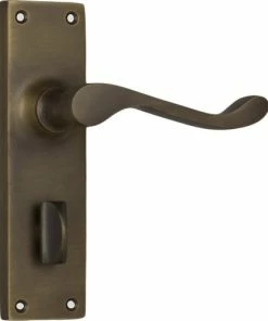 TRADCO VICTORIAN LEVER ON PLATE