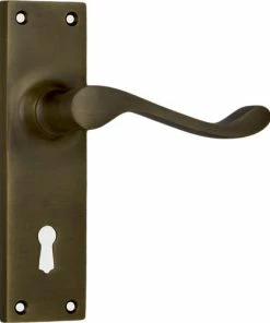 TRADCO VICTORIAN LEVER ON PLATE