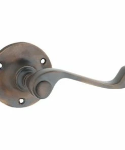 Door Handles & Levers TRADCO DOOR LEVER MILTON ROUND ROSE PAIR