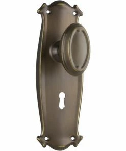 TRADCO DOOR KNOB BUNGALOW LATCH PAIR