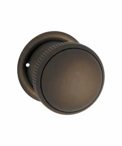 TRADCO SMALL DOOR KNOB MILLED EDGE Door Handles & Levers