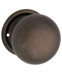 TRADCO DOOR KNOB PLAIN ROUND ROSE