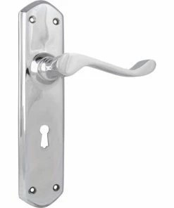 TRADCO WINDSOR LEVER ON PLATE