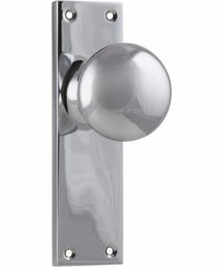 TRADCO VICTORIAN KNOB ON PLATE Handles & Hardware