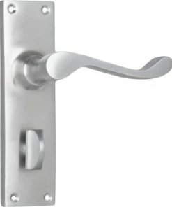 TRADCO VICTORIAN LEVER ON PLATE