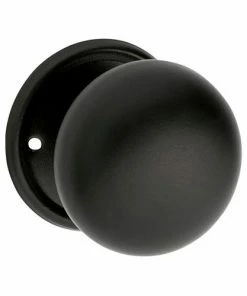 TRADCO DOOR KNOB PLAIN ROUND ROSE