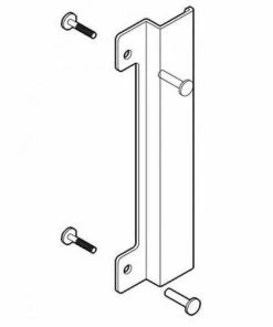 BDS BLOCKER PLATE TO SUIT ELECTRIC STRIKES BP7860ELEC