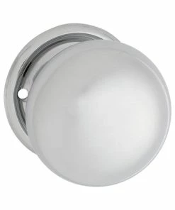 TRADCO DOOR KNOB PLAIN ROUND ROSE