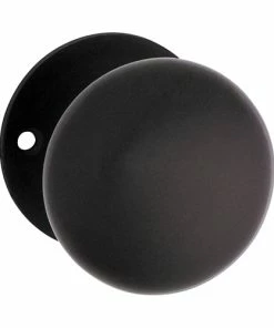 TRADCO DOOR KNOB WHITE PORCELAIN