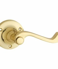Door Handles & Levers TRADCO DOOR LEVER MILTON ROUND ROSE PAIR