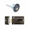 LOCKWOOD 100 NIGHTLATCH BROWN BODY