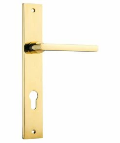 IVER DOOR LEVER BALTIMORE RECTANGULAR BACKPLATE