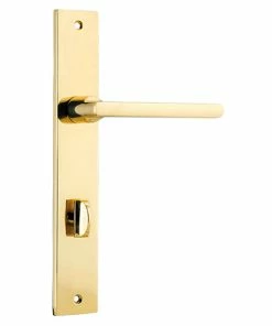 IVER DOOR LEVER BALTIMORE RECTANGULAR BACKPLATE