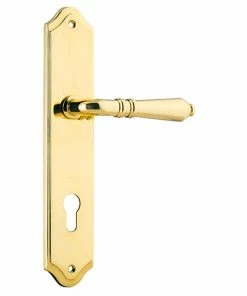 IVER DOOR LEVER SARLAT SHOULDERED BACKPLATE Handles & Hardware