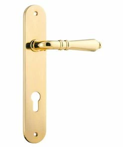 IVER DOOR LEVER SARLAT OVAL BACKPLATE Handles & Hardware