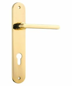 Door Handles & Levers IVER DOOR LEVER BALTIMORE OVAL BACKPLATE
