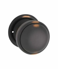 TRADCO SMALL DOOR KNOB MILLED EDGE Door Handles & Levers