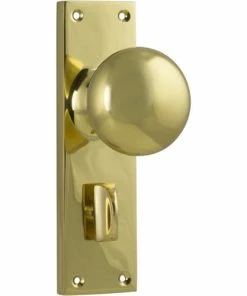 TRADCO VICTORIAN KNOB ON PLATE Handles & Hardware