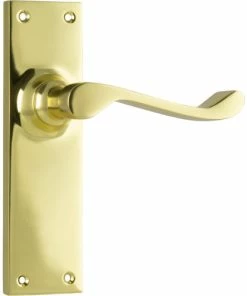 TRADCO VICTORIAN LEVER ON PLATE