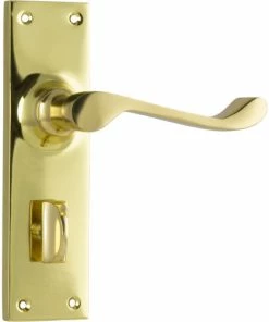 TRADCO VICTORIAN LEVER ON PLATE