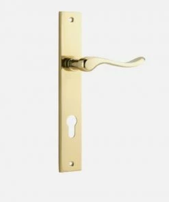 Door Handles & Levers IVER DOOR LEVER STIRLING RECTANGULAR BACKPLATE
