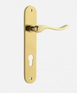 IVER DOOR LEVER STIRLING OVAL BACKPLATE Door Handles & Levers
