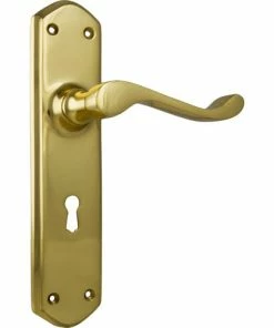 TRADCO WINDSOR LEVER ON PLATE