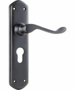 TRADCO WINDSOR LEVER ON PLATE