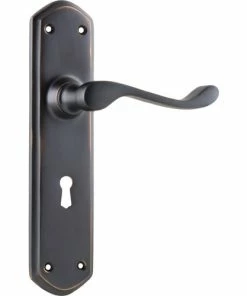 TRADCO WINDSOR LEVER ON PLATE