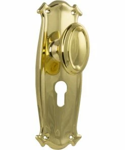 TRADCO DOOR KNOB BUNGALOW LATCH PAIR