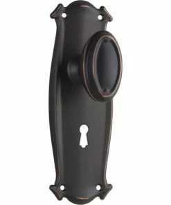 TRADCO DOOR KNOB BUNGALOW LATCH PAIR