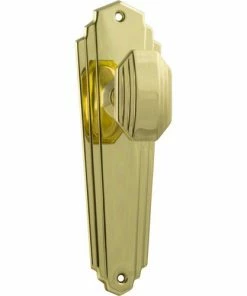 Door Handles & Levers TRADCO DOOR KNOB ELWOOD ART DECO