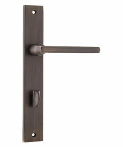IVER DOOR LEVER BALTIMORE RECTANGULAR BACKPLATE