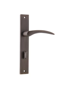 IVER DOOR LEVER OXFORD RECTANGULAR BACKPLATE