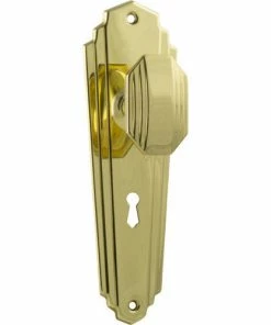 Door Handles & Levers TRADCO DOOR KNOB ELWOOD ART DECO