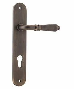 Discount π― IVER DOOR LEVER SARLAT OVAL BACKPLATE Handles & Hardware π 34 IVER DOOR LEVER SARLAT OVAL BACKPLATE Handles & Hardware