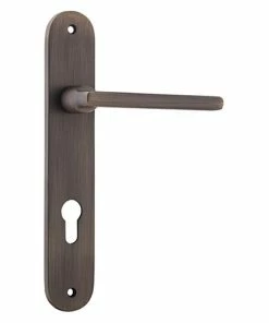 Door Handles & Levers IVER DOOR LEVER BALTIMORE OVAL BACKPLATE