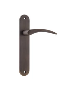 IVER DOOR LEVER OXFORD OVAL BACKPLATE