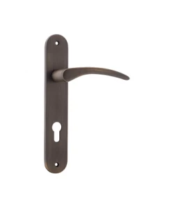 IVER DOOR LEVER OXFORD OVAL BACKPLATE